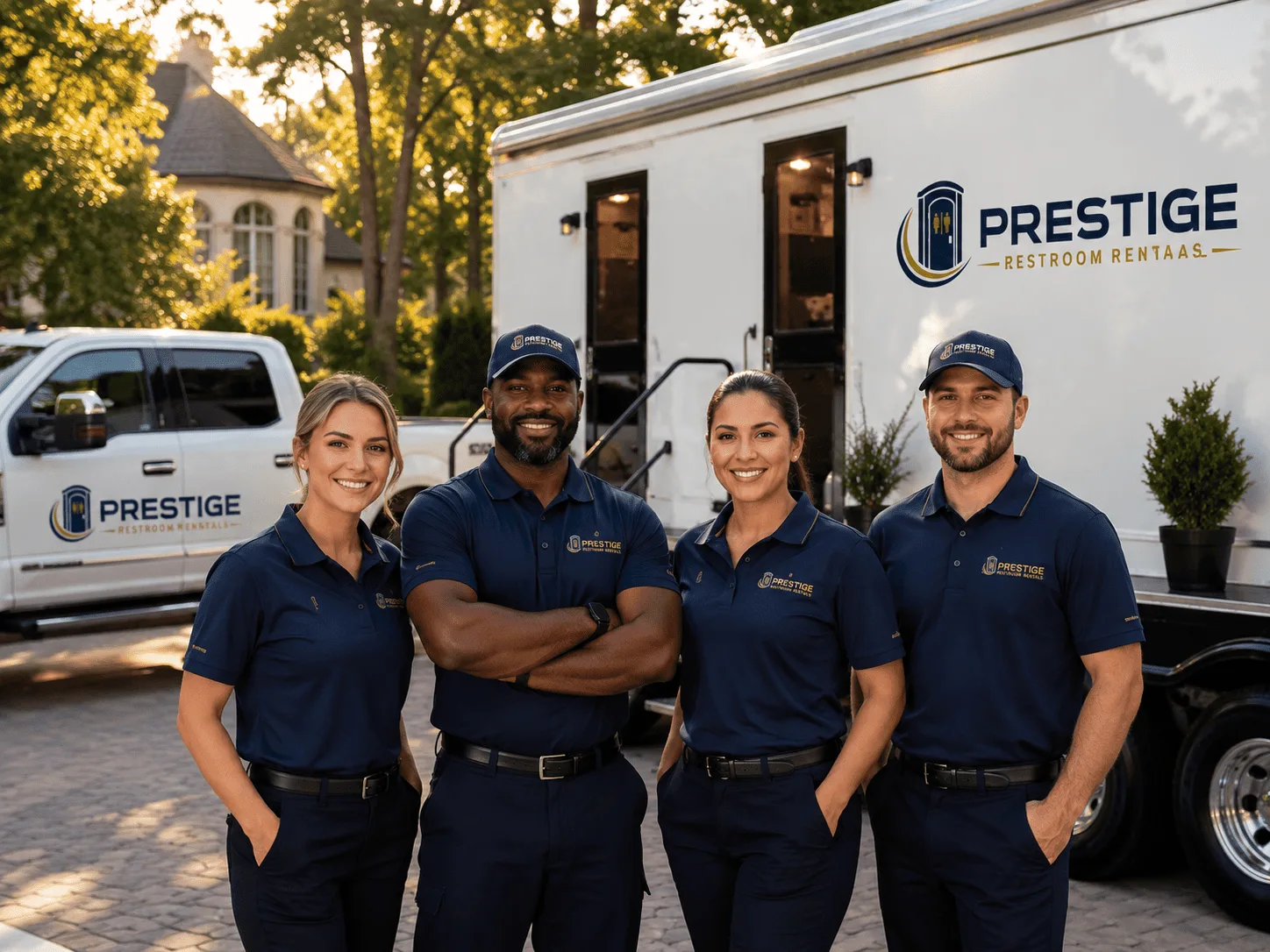 Trusted Luxury Portable Restrooms company in Solway, MN